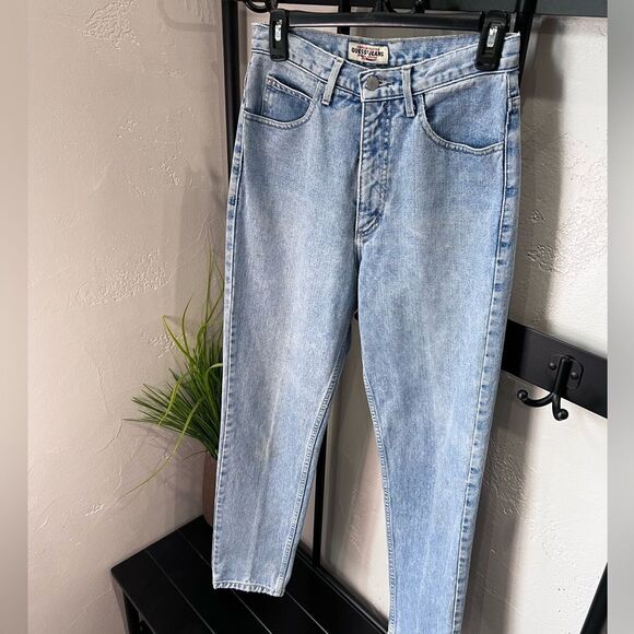 Guess Light Blue High Rise Women Jeans - Picture 6 of 16